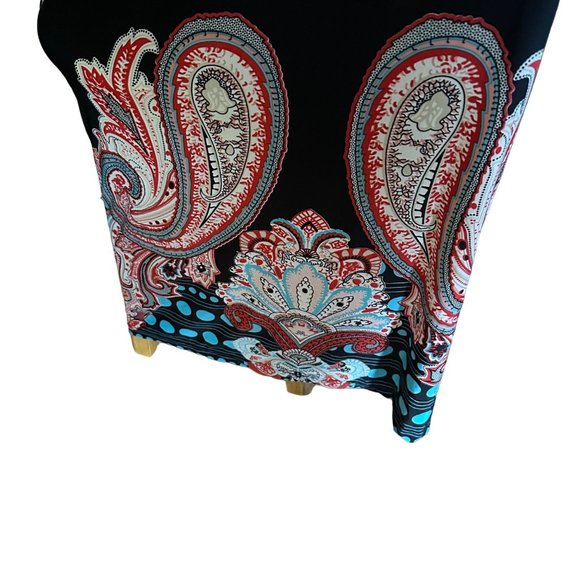 iB Diffusion paisley print halter maxi dress size S - Picture 7 of 7